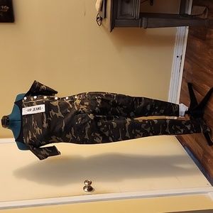 26. VIP Jean's Camouflage one piece Spandex XXX